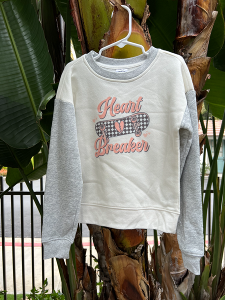 Heart Breaker - kids Crewneck Sweatshirt