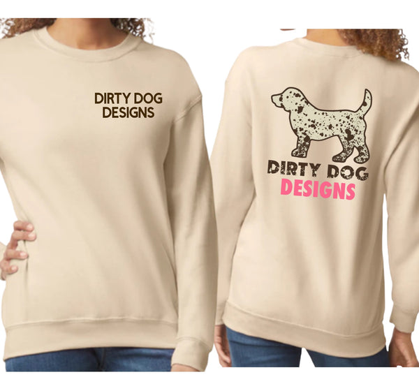 Dirty Dog Design - Crewneck Sweatshirt