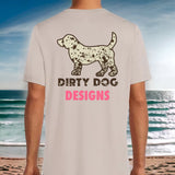 Dirty Dog Logo - Tan Unisex Tee
