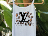 Leopard Very Late - Ribbed Tank