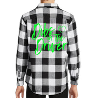 Dibs On The Driver- Flannel